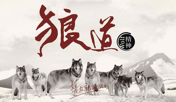 學(xué)習(xí)狼道精神，做好垃圾桶銷(xiāo)售工作